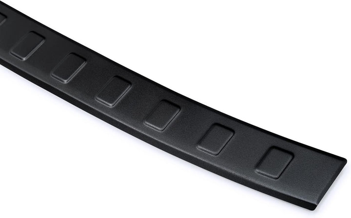 teileplus24 AL103 Ladekantenschutz Aluminium kompatibel mit VW Touran 2 5T 2015-, Farbe:Schwarz, Sch