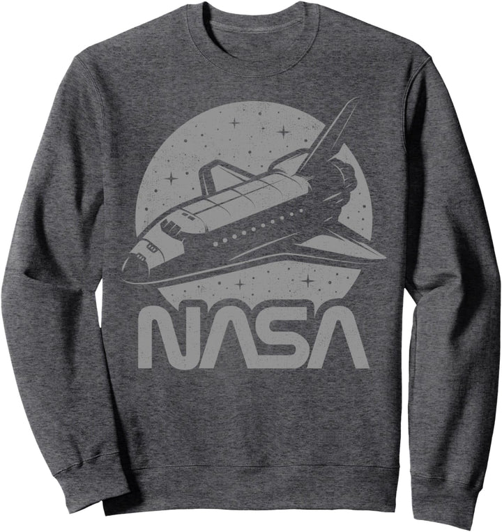 NASA Space Shuttle Moon And Stars Sweatshirt