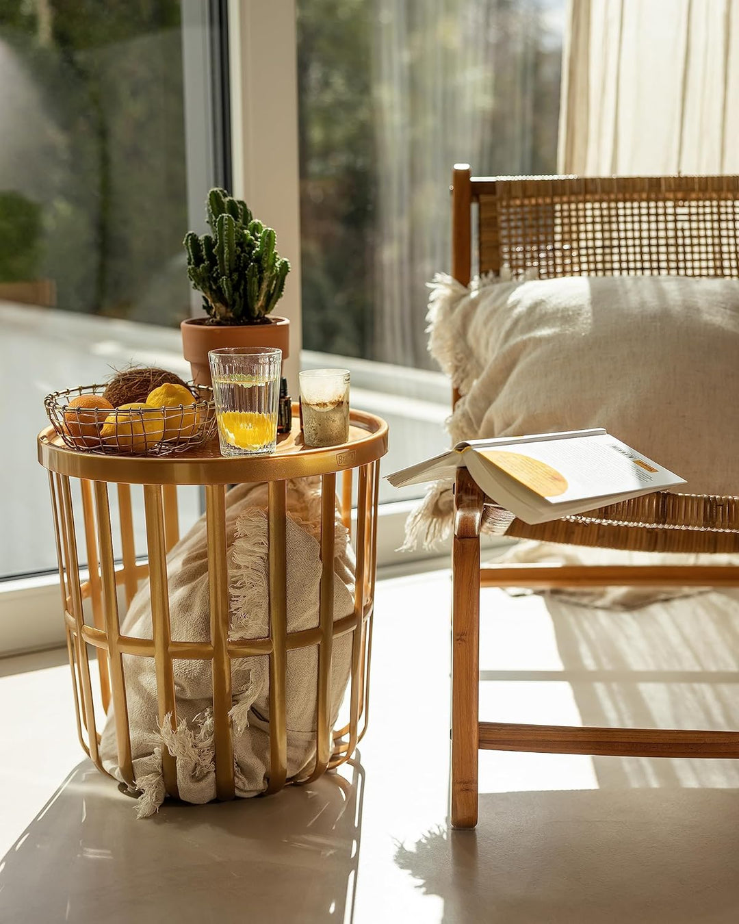 BranQ - Home essential, Designer-, funktionaler und moderner Kaffeetisch Zen, aus hochwertigem BPA-f