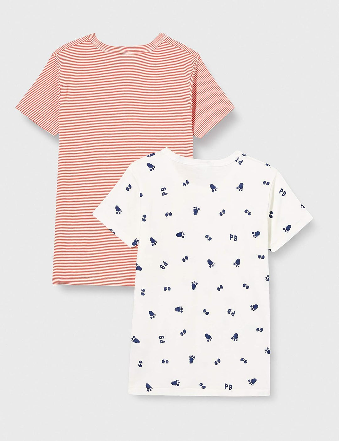 Petit Bateau Jungen Hemd 10 Marshmallow/Medieval + Oursin/Marshmallow, 10 Marshmallow/Medieval + Our