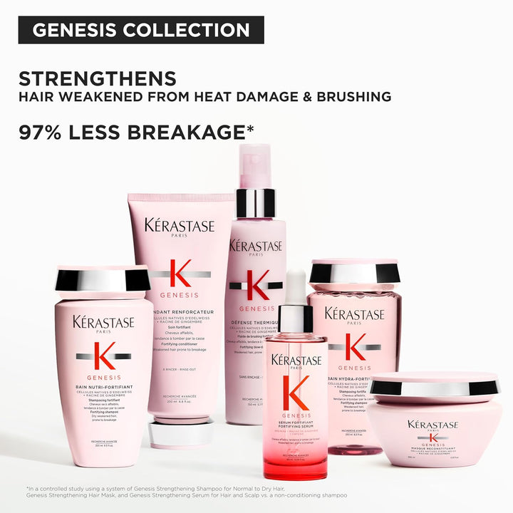 Kérastase | Hitzeschutzspray für geschwächtes Haar, Schützend gegen Haarbruch und Hitzeschäden, Défe