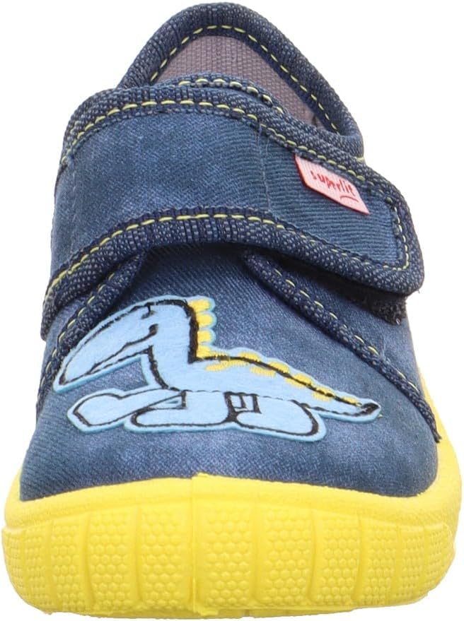 Superfit Jungen Bill Hausschuhe 32 EU Weit Blau 8060, 32 EU Weit Blau 8060