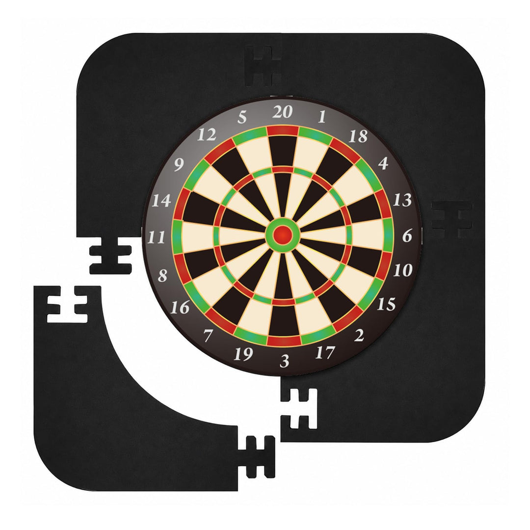 Dartscheibe Schutzring - Dart Surround Wandschutz für Dartboard - Surround Dartscheibe stossfest - D