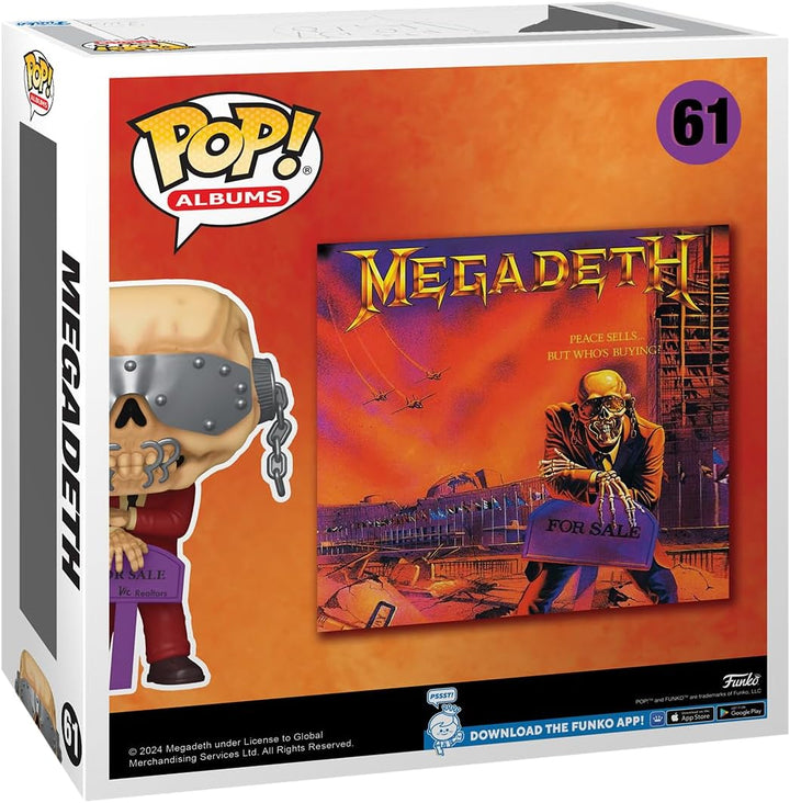 Funko POP! Albums: Megadeth - PSBWB - Vinyl-Sammelfigur - Geschenkidee - Offizielle Handelswaren - S