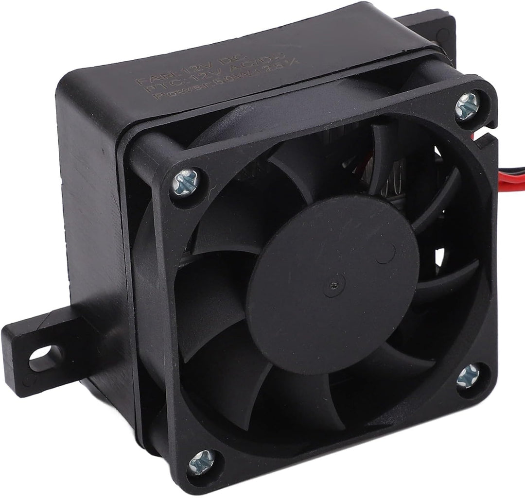 PTC Heizlüfter, 12V 50W Elektroheizung mit Hochtemperaturbeständigem Draht, Konstanttemperaturheizun