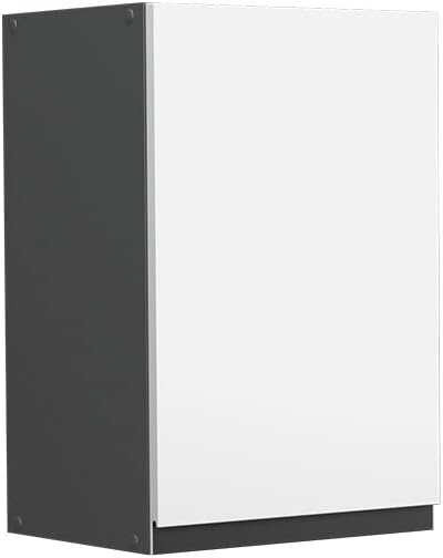 Vicco Hängeschrank R-Line, Weiss/Anthrazit, 40 cm J-Shape Weiss Hängeschrank 40 cm, Weiss Hängeschra