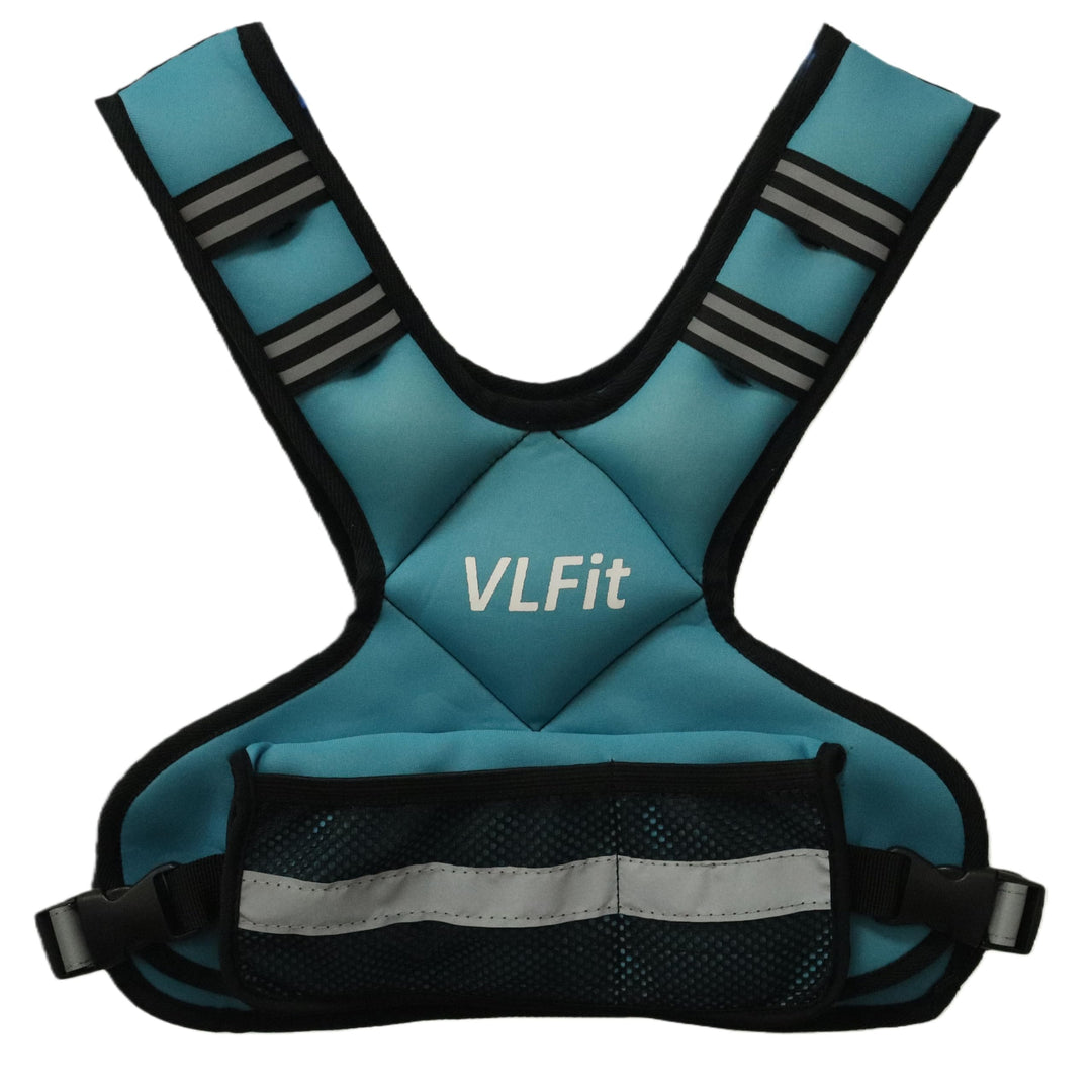 VLFit Verstellbare Gewichtsweste für Krafttraining, abnehmbare Eisensandsäcke, verstellbare Brustgrö