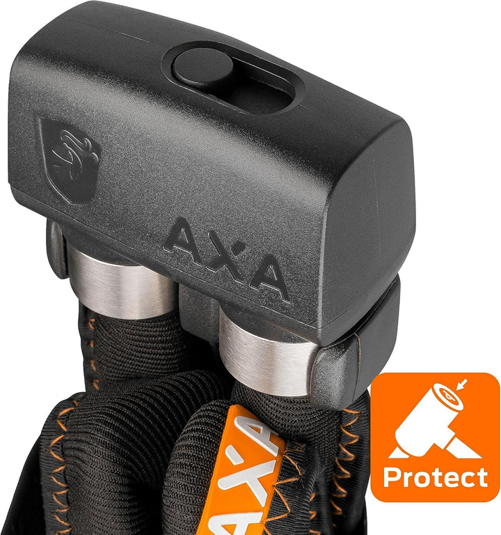 AXA Faltschloss FLC 600 9.5 x 3 x 3 cm Grau, 9.5 x 3 x 3 cm Grau