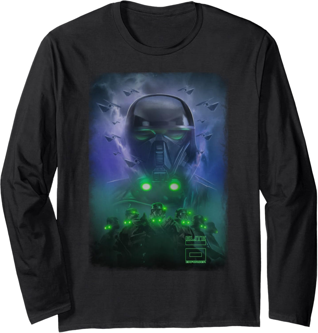 Star Wars Rogue One Elite Enforcer Poster Langarmshirt