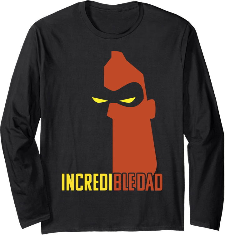 Disney Pixar Incredibles 2 Incredible Dad Big Face Langarmshirt