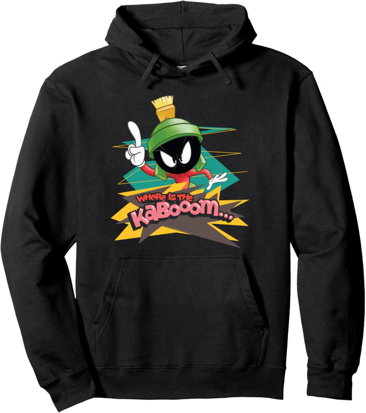Looney Tunes Marvin the Martian Where is the Kaboom Pullover Hoodie