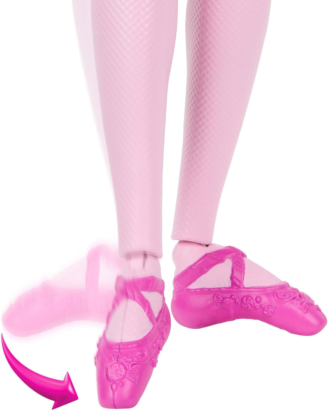 Barbie in: Der Nussknacker-Puppen, mit überraschendem Tutu-Wechsel-Effekt, Ombré-Tutu, Herzmedaillon