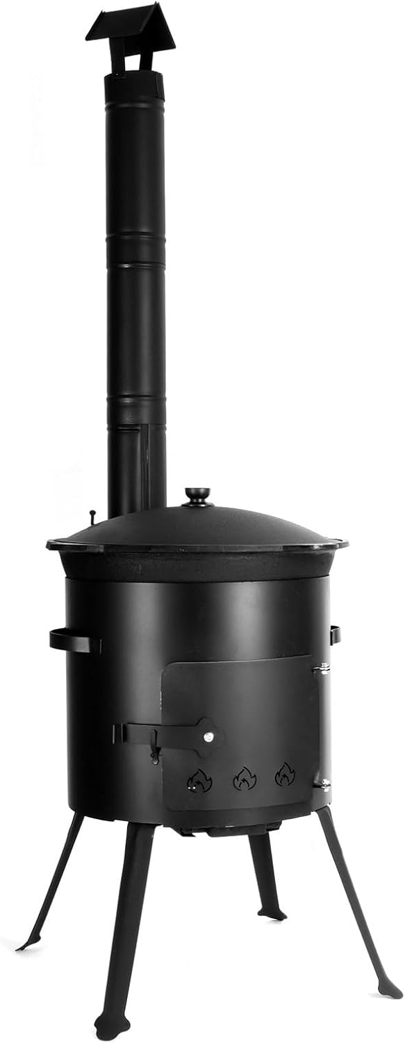 Utschak 10l, Kazan-Ofen, Utschak mit Kasan, Utschak Kasan Ofen, Kazan 10l, учаг, казан, kazan 10l se