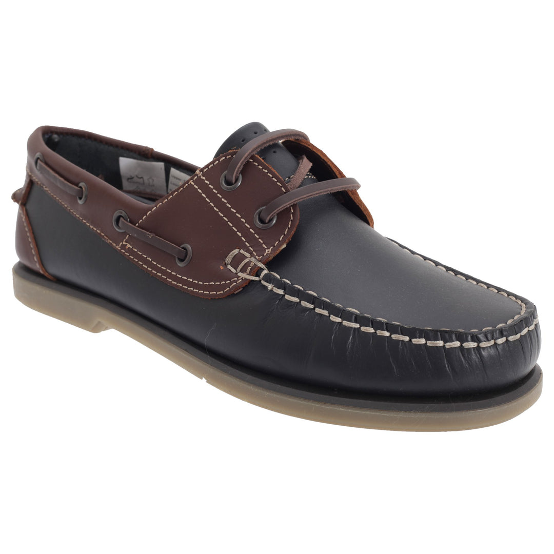 DEK Boat Shoes Boys 40 EU Marineblau, 40 EU Marineblau Braun