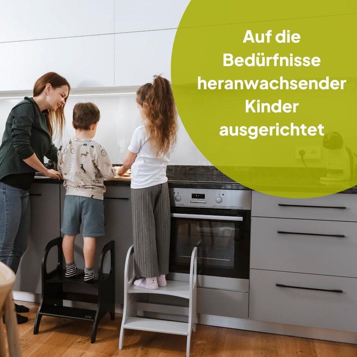 Ette Tete MIIMO • Höhenverstellbarer Tritthocker für Kleinkinder • Toilettenhocker für das Töpfchent
