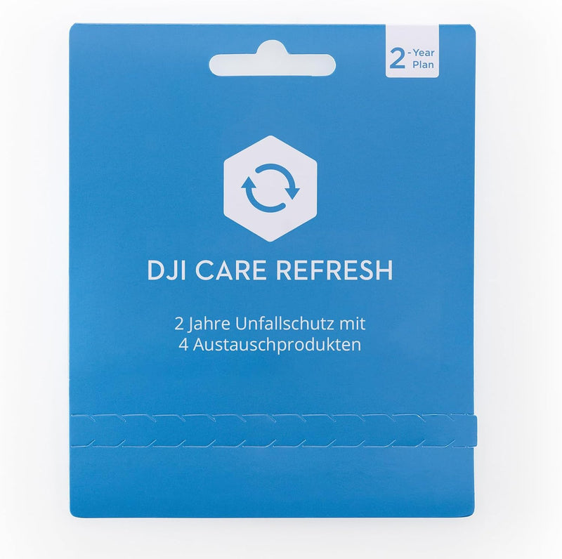 DJI CARE REFRESH 2-YEAR PLAN (FPV) Card Passend fuer (Multicopter): DJI FPV, Bluetooth, Grau, Care R