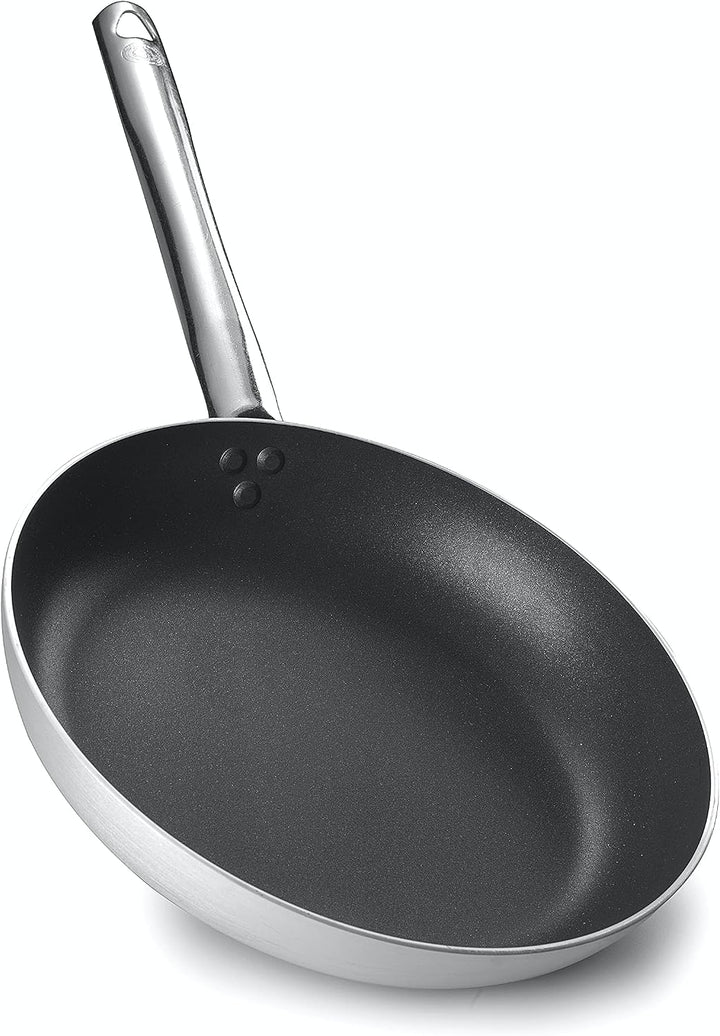Pentole Agnelli Aluminium Pfannen Set 28 cm + 32 cm Gastro Pfannen