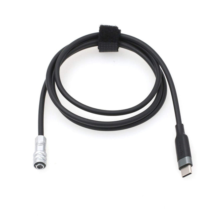 HangTon USB C-Stromkabel für PD Power Bank/DJI RS2 zu Blackmagic Design BMPCC Taschenkamera 4K 6K 3'