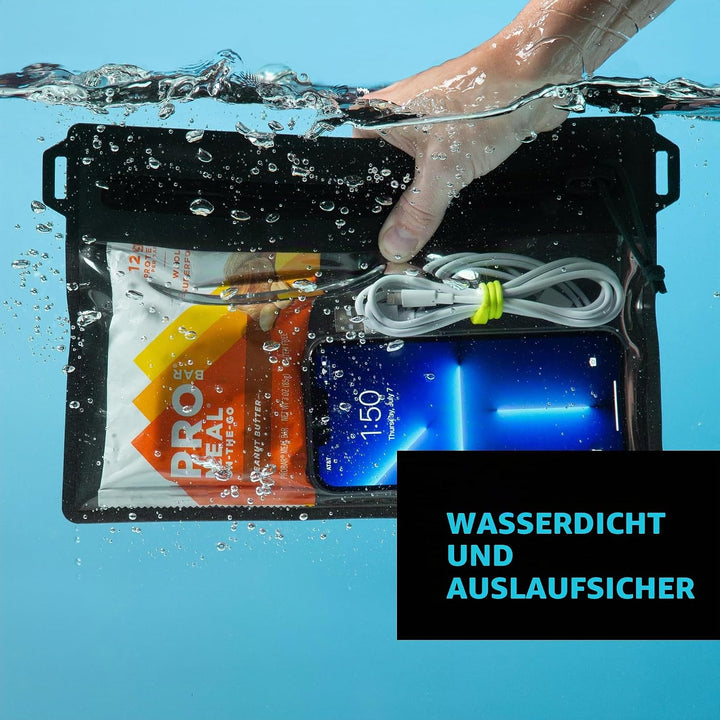 Nite Ize Runoff wasserdichte Reisetasche mit TRU Reissverschluss, Touchscreen-freundlich, 100% wasse