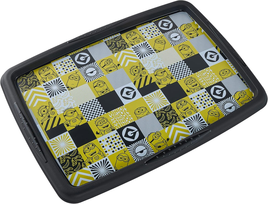 keeeper karolina Aufbewahrungsbox mit Deckel, 45 l, Dreh- und stapelbar, Design: Minions, Mosaic, Fü