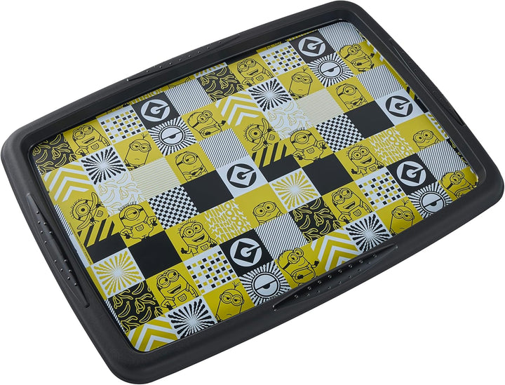 keeeper karolina Aufbewahrungsbox mit Deckel, 45 l, Dreh- und stapelbar, Design: Minions, Mosaic, Fü