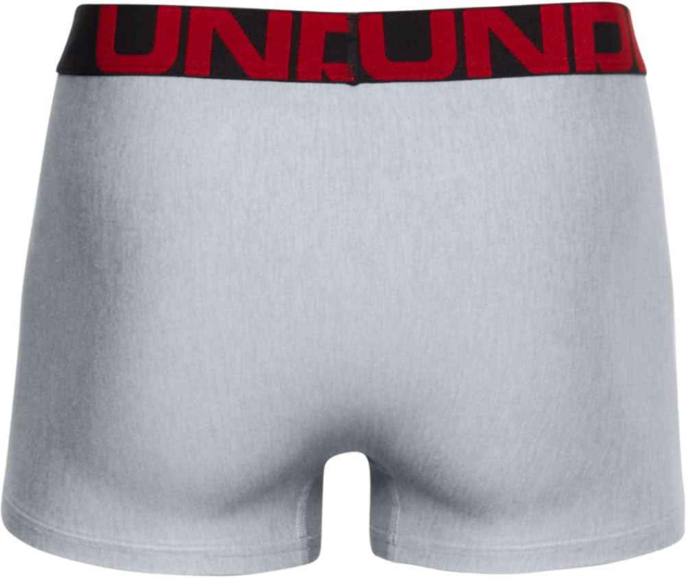 Under Armour Herren Tech 3in 2 Pack, schnelltrocknende Boxershorts, komfortable Unterwäsche mit enga