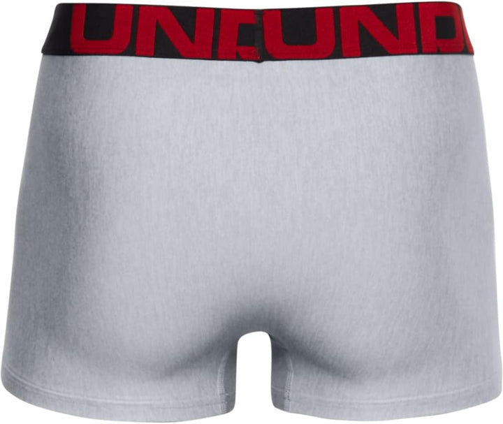 Under Armour Herren Tech 3in 2 Pack, schnelltrocknende Boxershorts, komfortable Unterwäsche mit enga