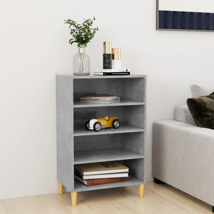 vidaXL Sideboard 4 Einlegeböden Bücherschrank Bücherregal Beistellschrank Kommode Anrichte Mehrzweck