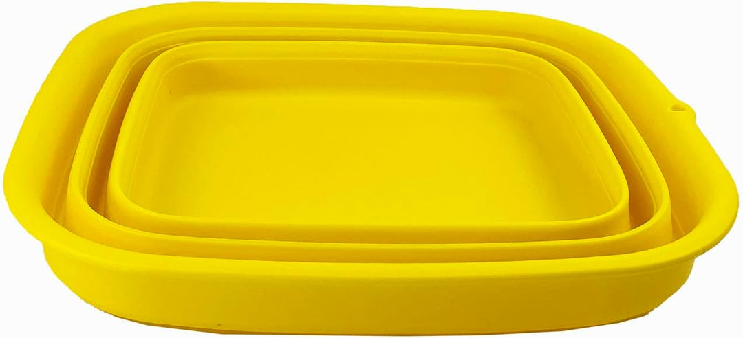 SAMMART 15L zusammenklappbare Wanne – Faltbare Geschirrwanne – tragbares Waschbecken – platzsparende