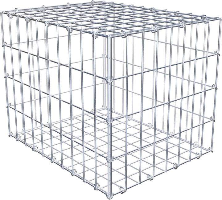 GABIONA Steinkorb-Gabione eckig, Maschenweite 5 x 10 cm, Tiefe 40 cm, Gabione 50 x 40 x 40 cm (L x H