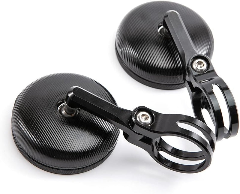 APEBAZY Motorradspiegel CNC Aluminium Rückansicht Rückspiegel Seitenspiegel 
