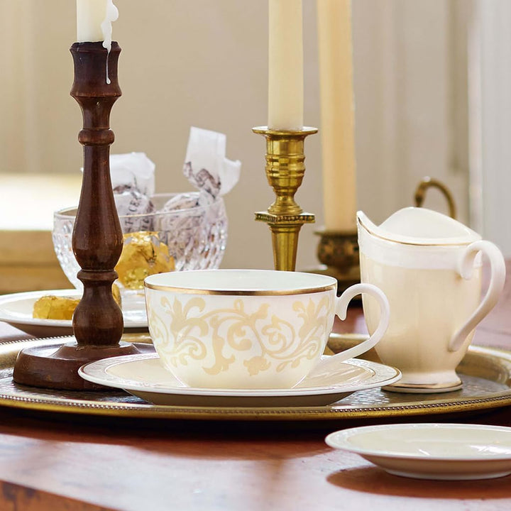 Villeroy & Boch 10-4390-1240 Ivoire Frühstückstasse, Porzellan Elegant & Klassisch, Elegant & Klassi