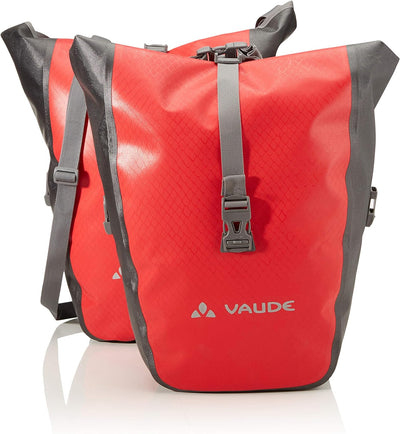 VAUDE Unisex Aqua Front Vorderradtaschen Einheitsgrösse Rot, Einheitsgrösse Rot