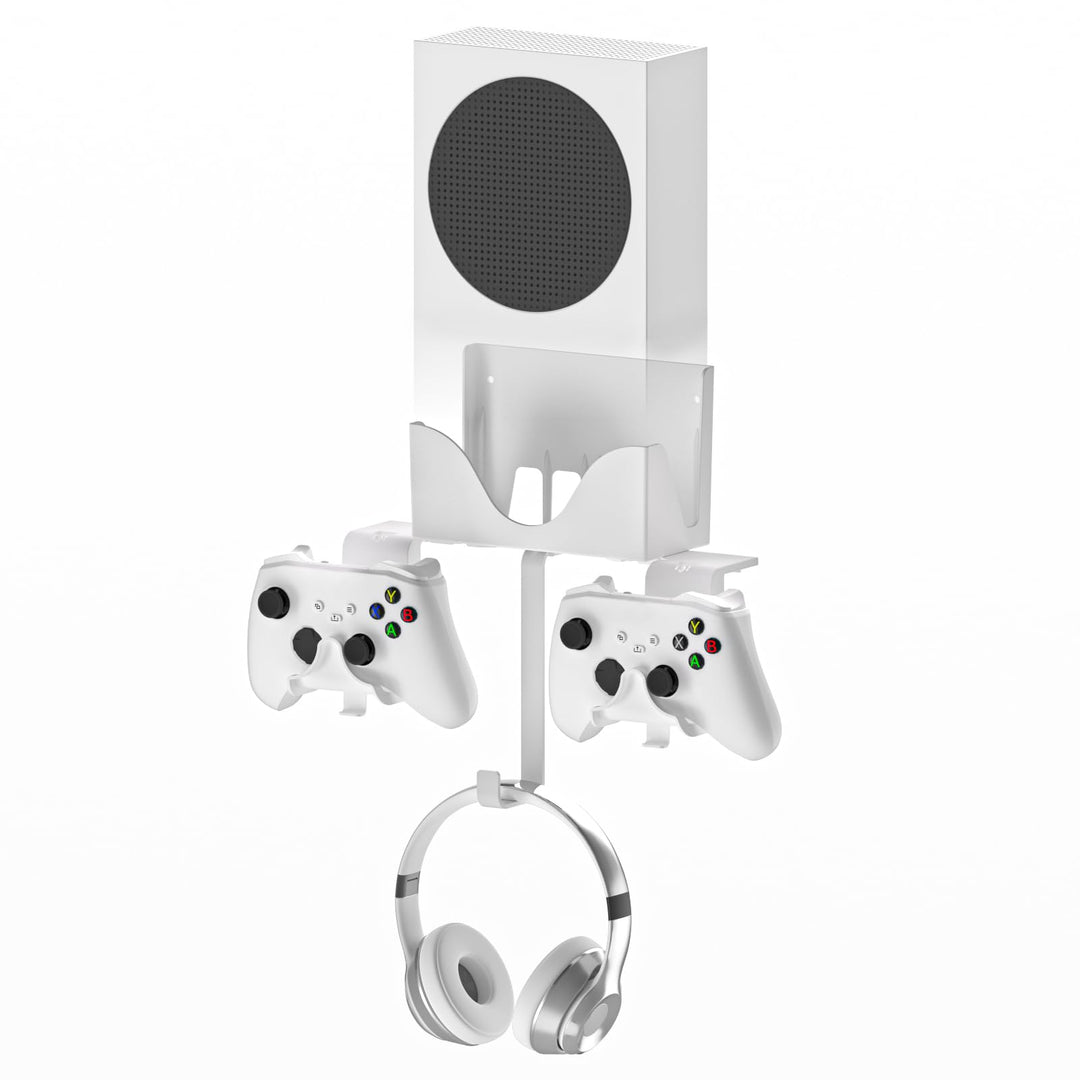 Hosanwell Xbox Series S Wandhalterungs, Halterungs Wand für Xbox Series S Konsole und Controller und