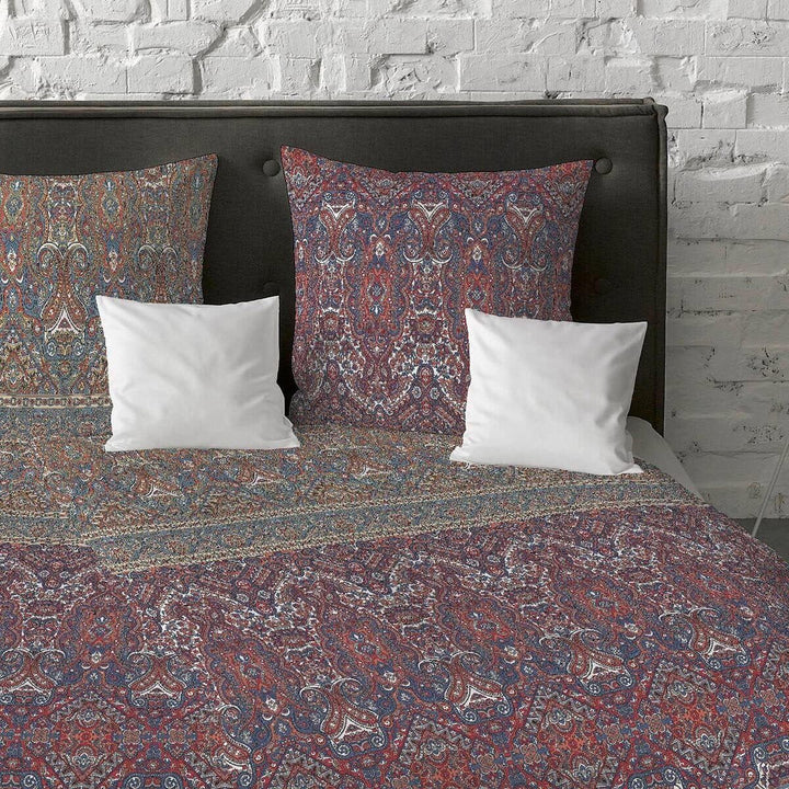 fleuresse Feinbiber Bettwäsche Aspen Deinze Marsala 1 Bettbezug 155 x 220 cm + 1 Kissenbezug 80 x 80