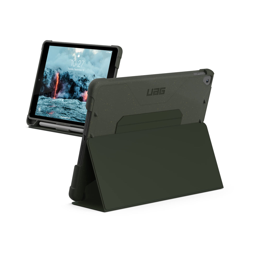 Urban Armor Gear Outback-Bio Case Apple iPad 10.2 Hülle (2021/2020 / 2019) biologisch abbaubar [Case