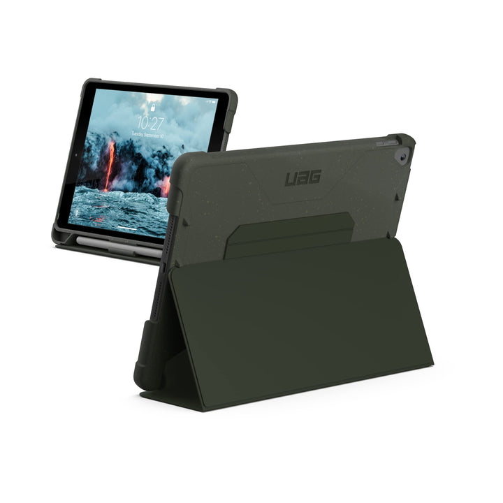 Urban Armor Gear Outback-Bio Case Apple iPad 10.2 Hülle (2021/2020 / 2019) biologisch abbaubar [Case