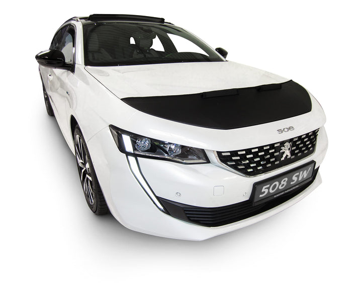 Auto-Bra AB3-00563 kompatibel mit Peugeot 508 Bj. ab 2018 Haubenbra Steinschlagschutz Tuning Bonnet