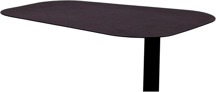 [en.casa] Beistelltisch Nastätten Gartentisch Couchtisch mit Metallgestell Sofatisch modernes Design
