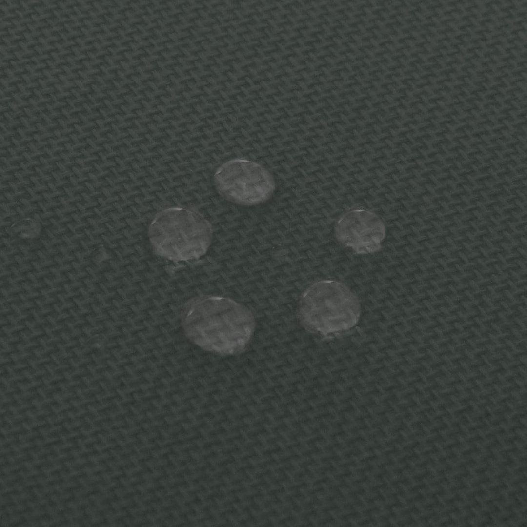 Nexos 2-er Set Liegen-Auflage Kopfkissen für Sauna Garten Terrasse hochwertig anthrazit, Anthrazit