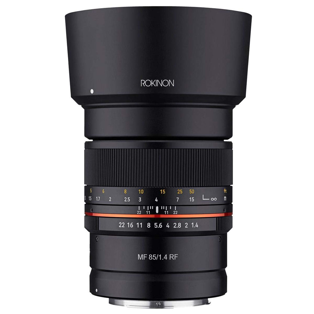 ROKINON 85 mm F1.4 High-Speed-Teleobjektiv für spiegellose Canon R Kameras