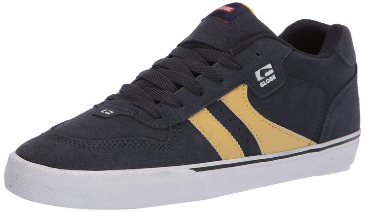 Globe Herren Encore-2 Skate-Schuh 38 EU Navy Pale Yellow, 38 EU Navy Pale Yellow
