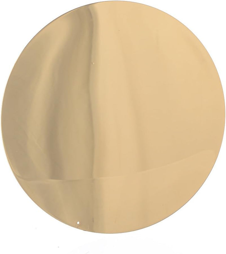 Patene aus messing 10cm glatt