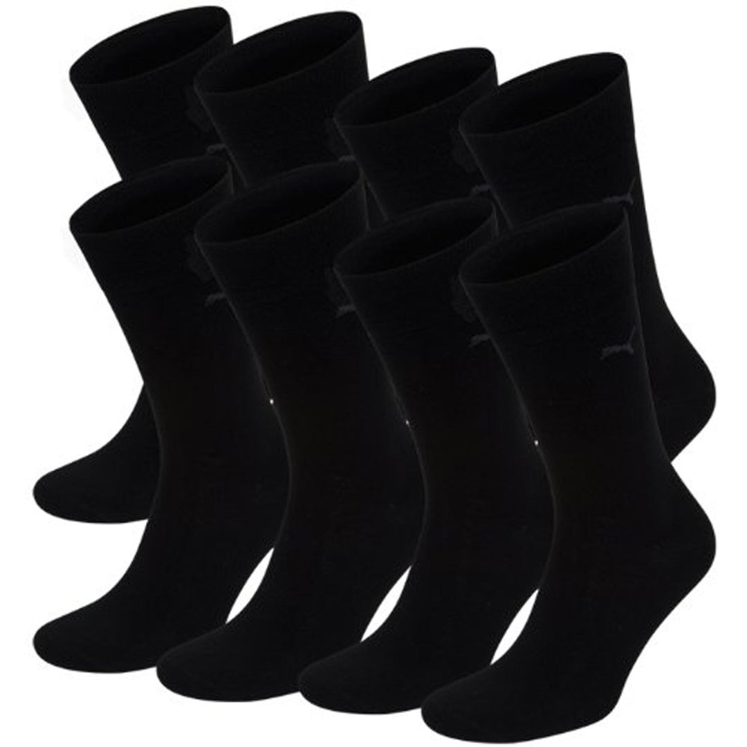 PUMA Herren Classic Casual Business Socken 8er Pack 39-42 Schwarz, 39-42 Schwarz