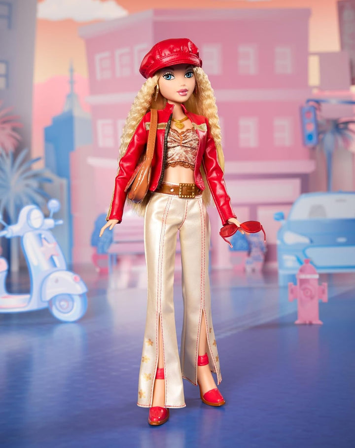 Barbie Signature My Scene Puppe und Accessoires, Barbie im von der Jahrtausendwende inspirierten Ou