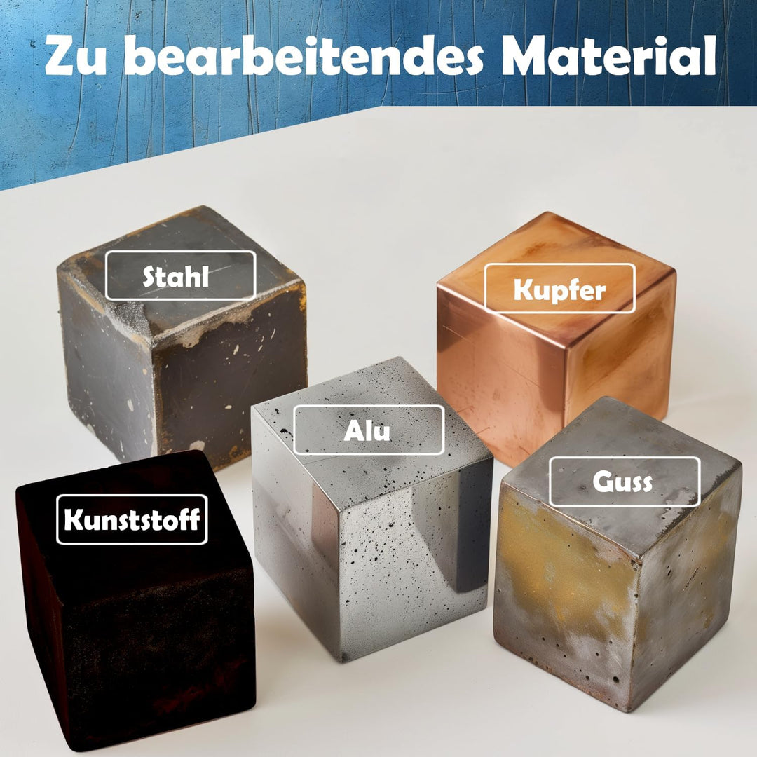 AM-Zerspanungstechnik Gewindeschneider M3-M30 | Hochwertiger Gewindebohrer | Universeller Sacklochge