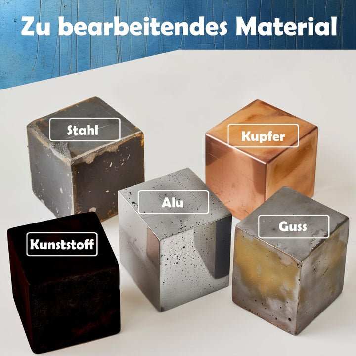 AM-Zerspanungstechnik Gewindeschneider M3-M30 | Hochwertiger Gewindebohrer | Universeller Sacklochge