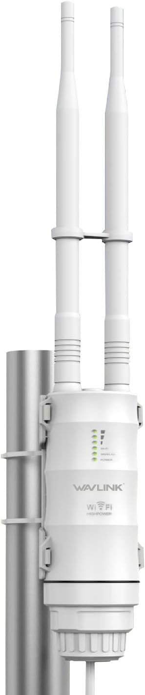 WAVLINK Outdoor WLAN Repeater, Dual Band WLAN Access Points(433Mbit/s 5Ghz, 150Mbit/s 2,4GHz) für Ga