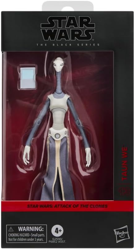 Star Wars The Black Series Taun We, Angriff der Klonkrieger Premium Action-Figur zum Sammeln (15 cm)