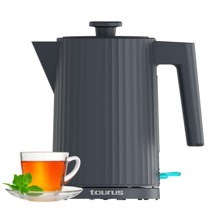 Taurus - Elektrischer Wasserkocher 2200W | 1,7 L | Schnellkochen | 360°-Basis | Autom. Abschaltung |